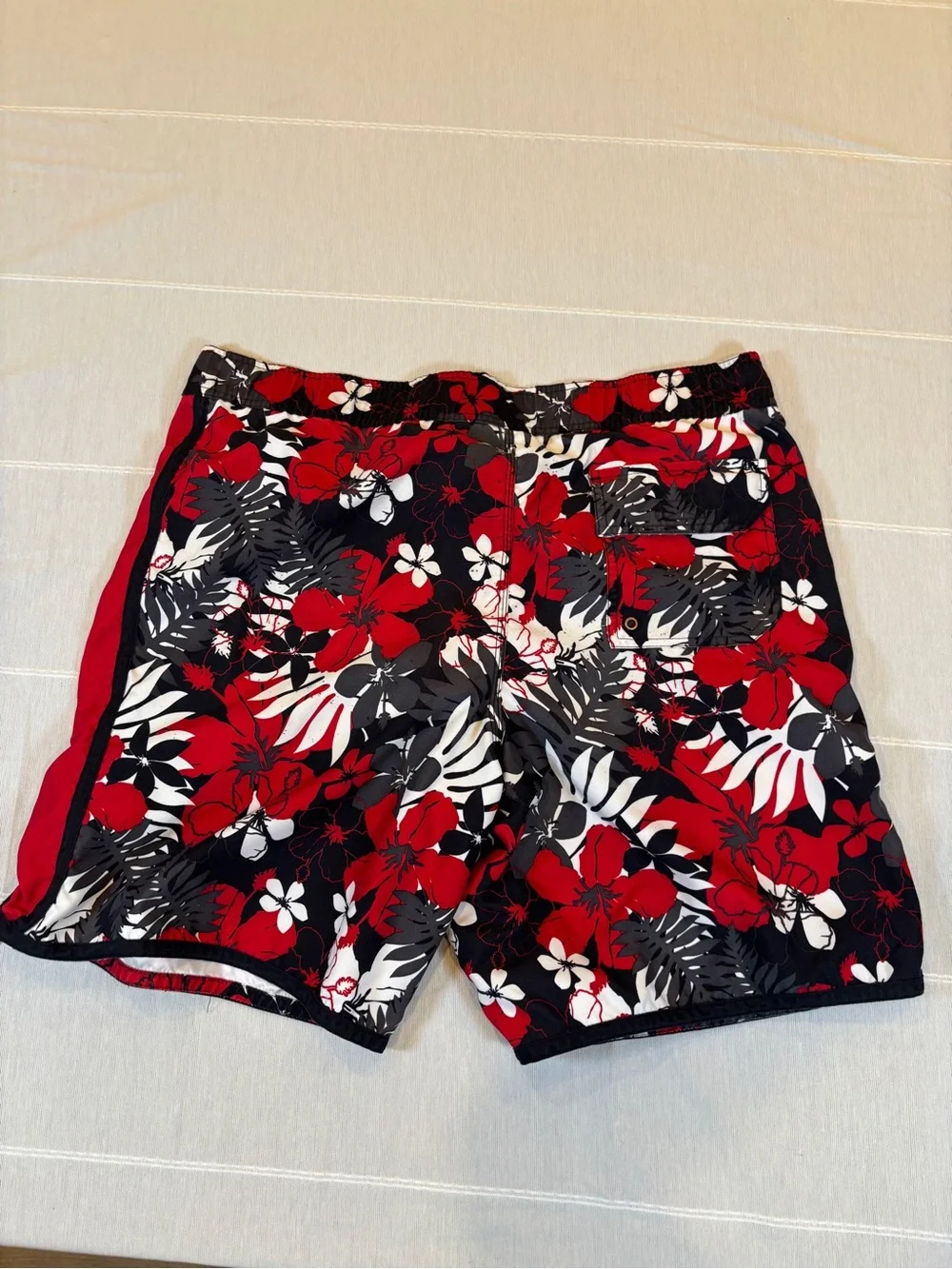Joe Boxer Hawaiian Floral Board Shorts Swim Trunks Men’s XL tropical surf shorts